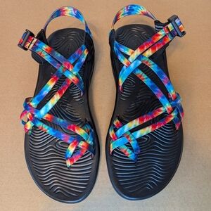 Chaco Women's Sandals - Tie-Dye Straps